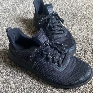Black Nike shoes